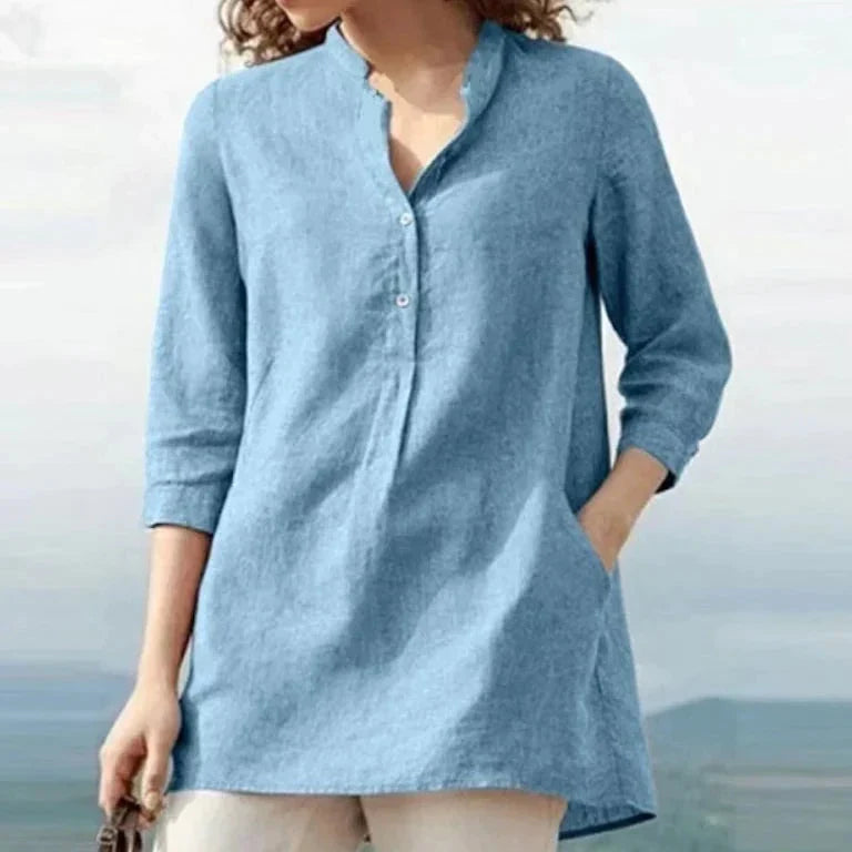 Dames Blouse Zacht en Comfortabel voor Dagelijks Gebruik