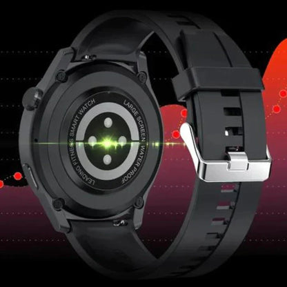 Smartwatch met Lautsprecher, Bluetooth en Fitnessfuncties – Luxe Design voor Sport en Dagelijks Gebruik