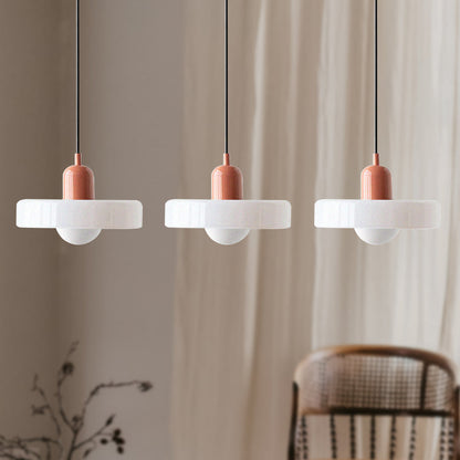 Luccon Triple Hanglamp Glas G9 Retro Kleuren Eettafel Woonkamer Design Verlichting Meerlamp