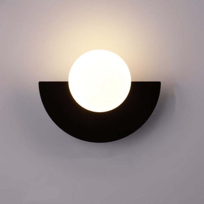 Wandlamp – Moderne Wandverlichting met Kleurrijke Kap – Scandinavisch Design – Woonkamer Slaapkamer Gang