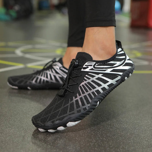 Sneldrogende Waterschoenen Dames Heren Ademend Mesh Anti-Slip Zool Zwemmen Strand Surf Yoga Watersport