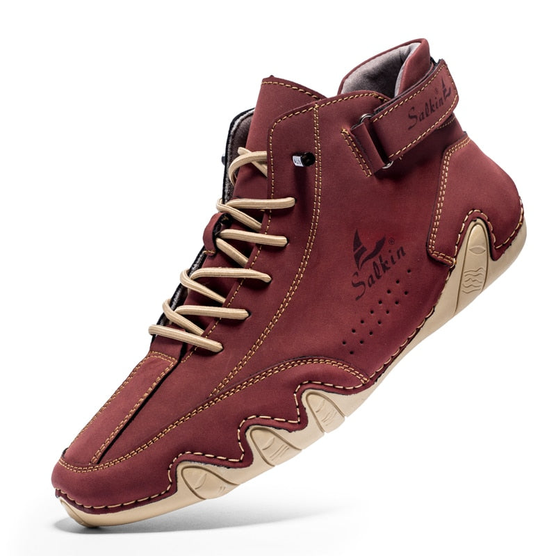 Orthopedische Schoenen Leren Comfortabel Steunzool