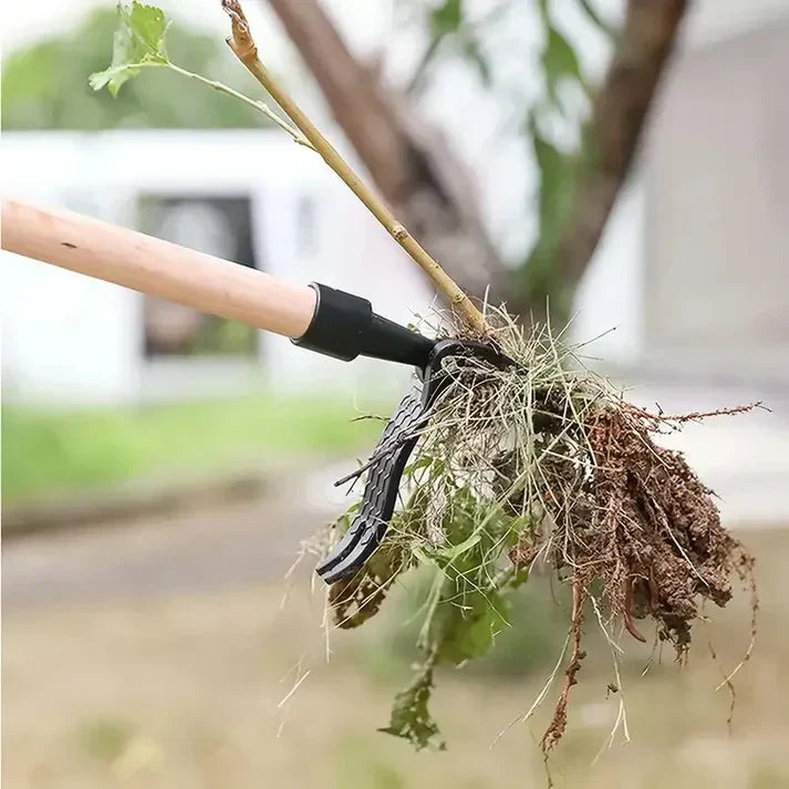 Onkruidverwijderaar met Wortelextractor voor Effectieve Tuinonderhoud | Handmatig Tuingereedschap