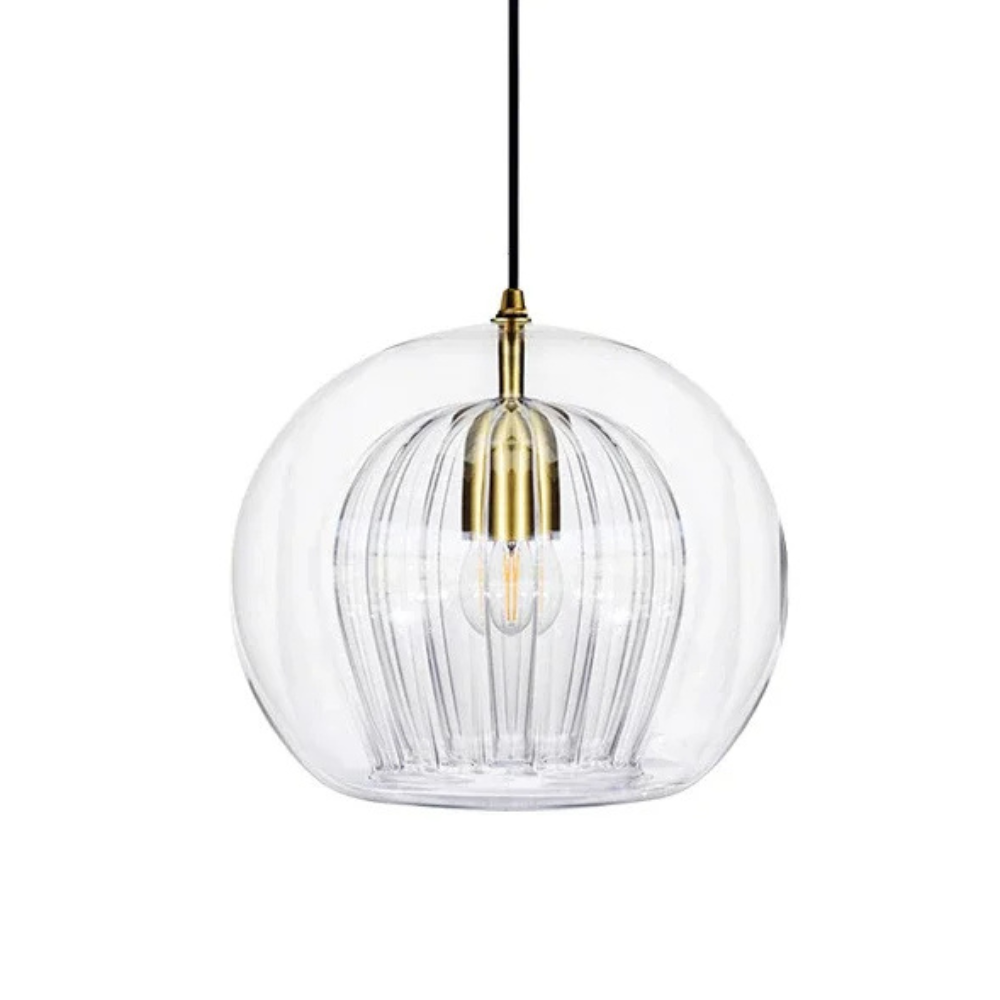 Hira glazen hanglamp E14 transparant keukeneiland eettafel moderne verlichting design lamp bar keuken verlichting