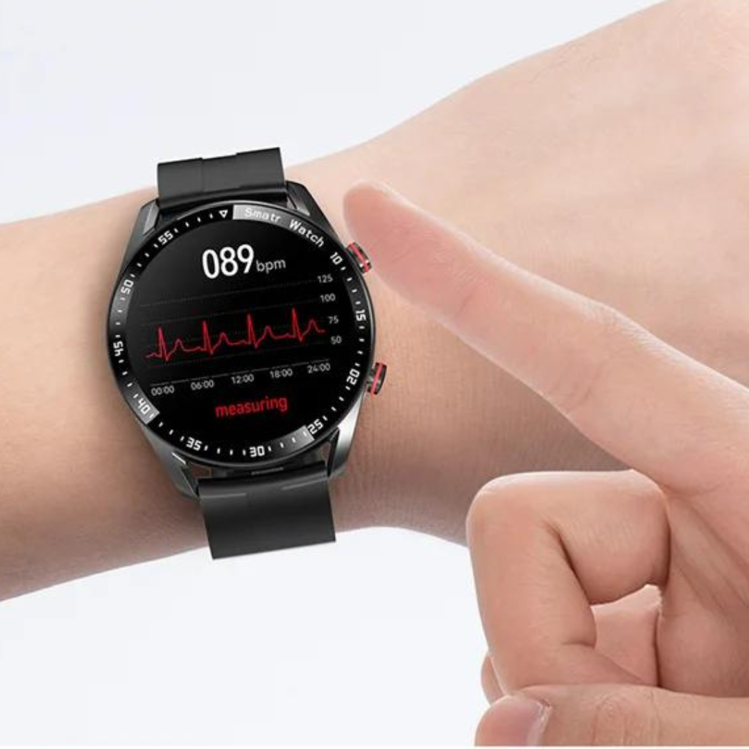 Smartwatch met Lautsprecher, Bluetooth en Fitnessfuncties – Luxe Design voor Sport en Dagelijks Gebruik