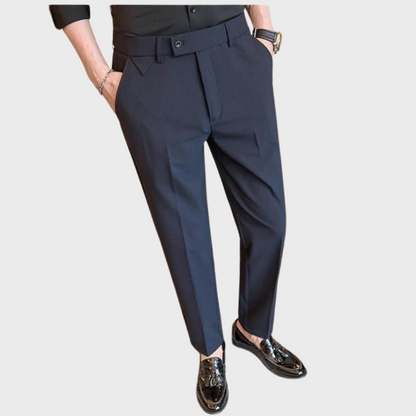 Heren Broeken Slim Fit Donker Formaliteit
