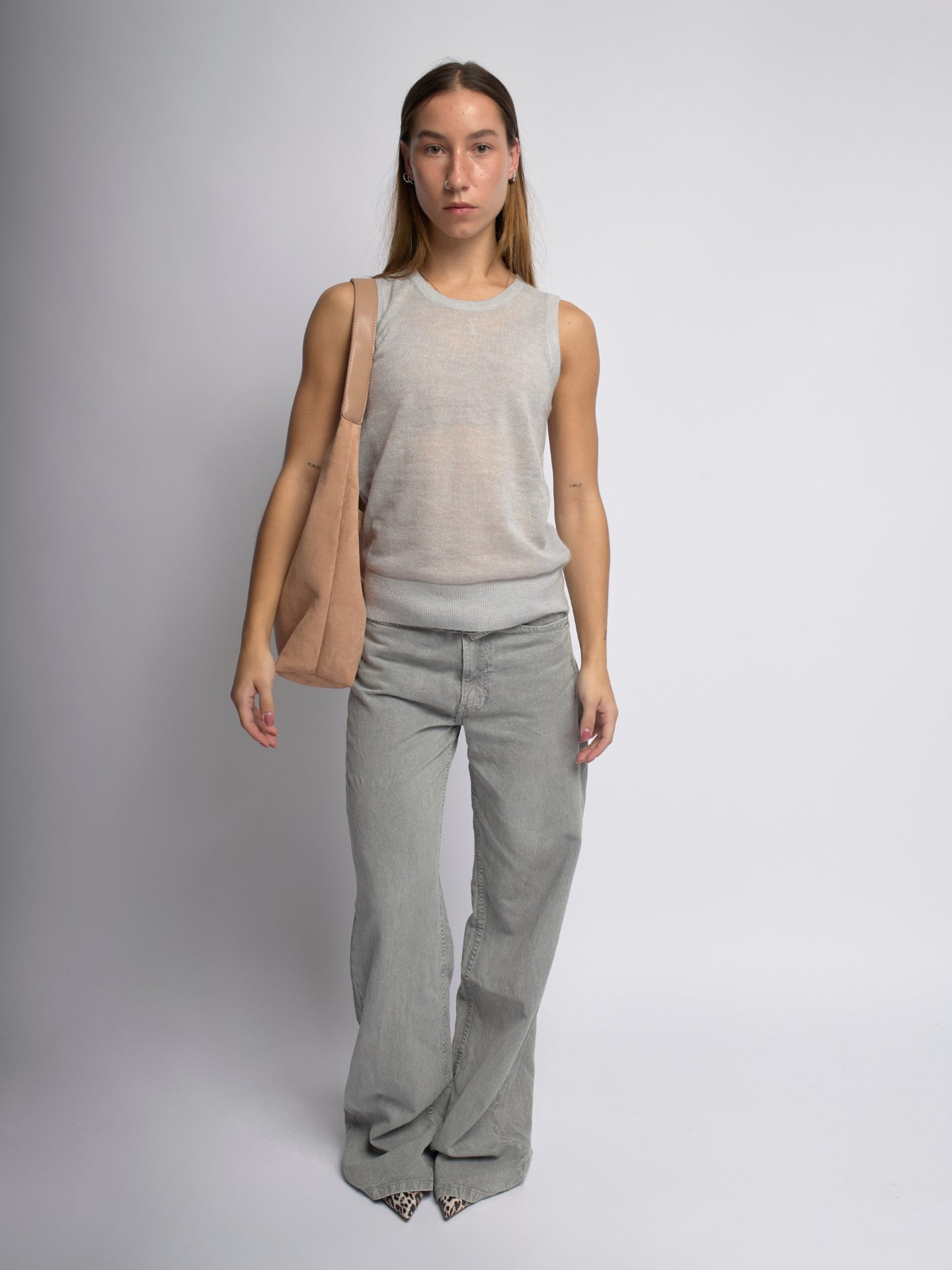 Vegan Leren Tote Tas Halfrond Stijlvol en Duurzaam