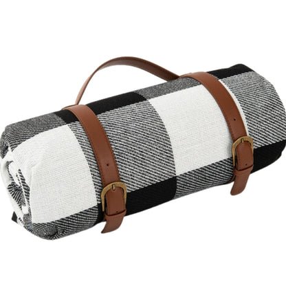 Waterdichte Opvouwbare Picknickkleed voor Buiten – Zachte Bovenzijde PEVA Onderzijde – Compact Draagbaar Strandkleed voor Picknick Camping Park