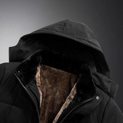 Heren Winterjas WaterdichtWarm met Fleece Voering