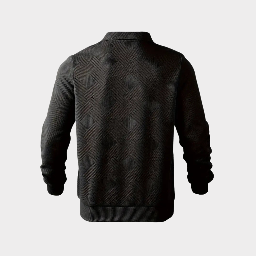 Premium Quarter Zip Trui voor Heren