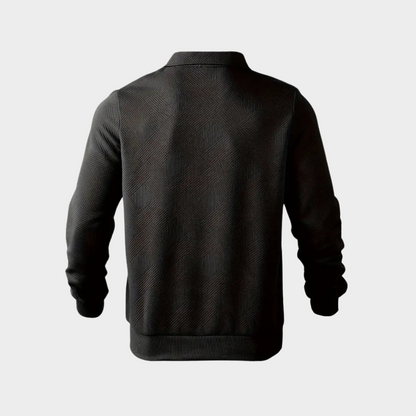 Premium Quarter Zip Trui voor Heren