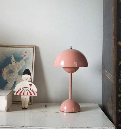 Designer Bloem Tafellamp Metaal met Dimfunctie Scandinavisch Stijl