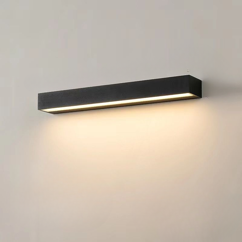 LED Wandlamp Lineair Metaal & Acryl Wit - Moderne Verlichtingsstrip 20cm 30cm 50cm Badkamer Slaapkamer Woonkamer - Spiegelverlichting Waterdicht IP44 Neutraal Warm Koud Licht