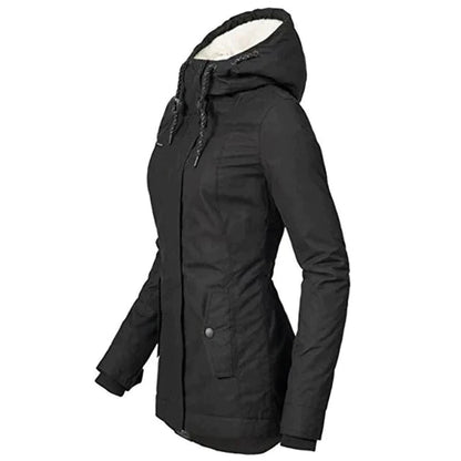 Dames Winterparka Met Capuchon Warm en Waterdicht - StudioMarella