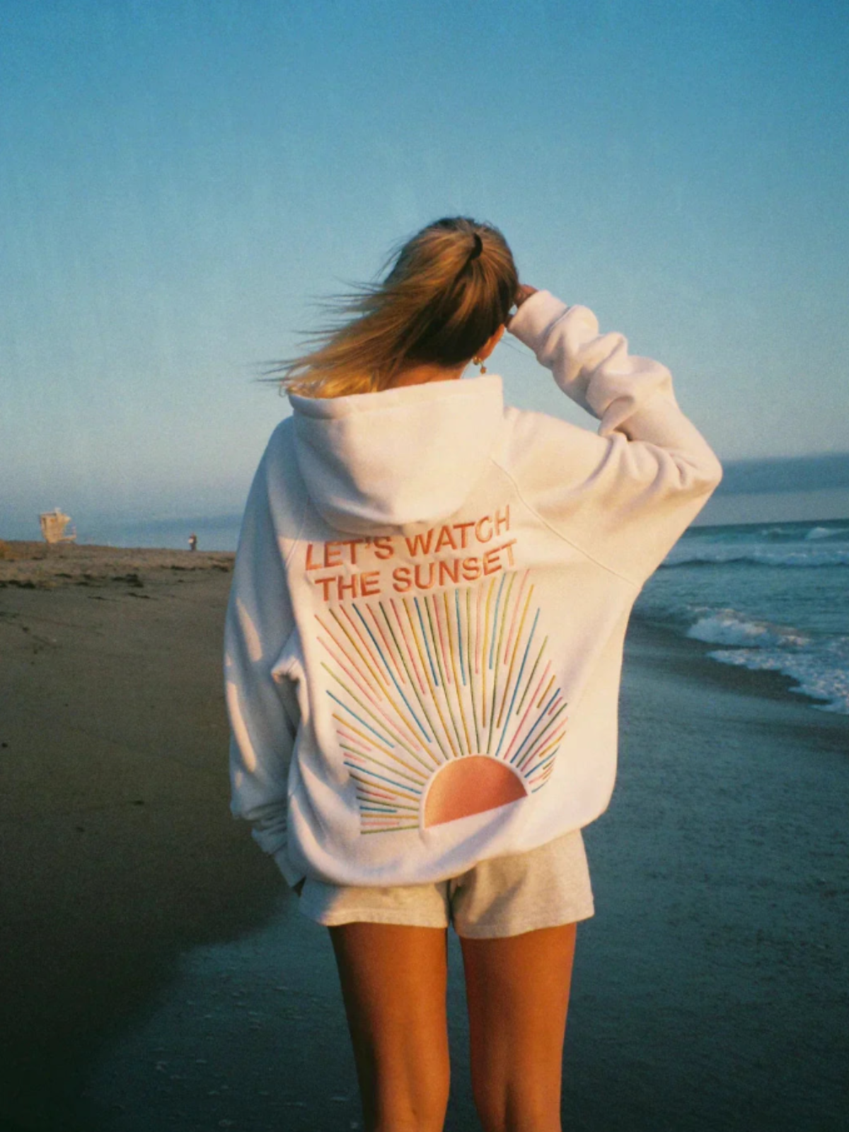 Unisex Hoodie Comfortabele Pasvorm Surferstijl