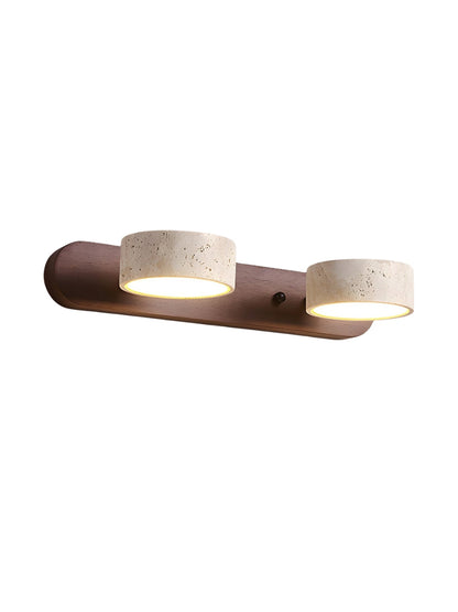 Wandlamp met meerdere lichtpunten natuursteen modern badkamerverlichting warmwit koelwit 2-3-4 lichts stenen armatuur