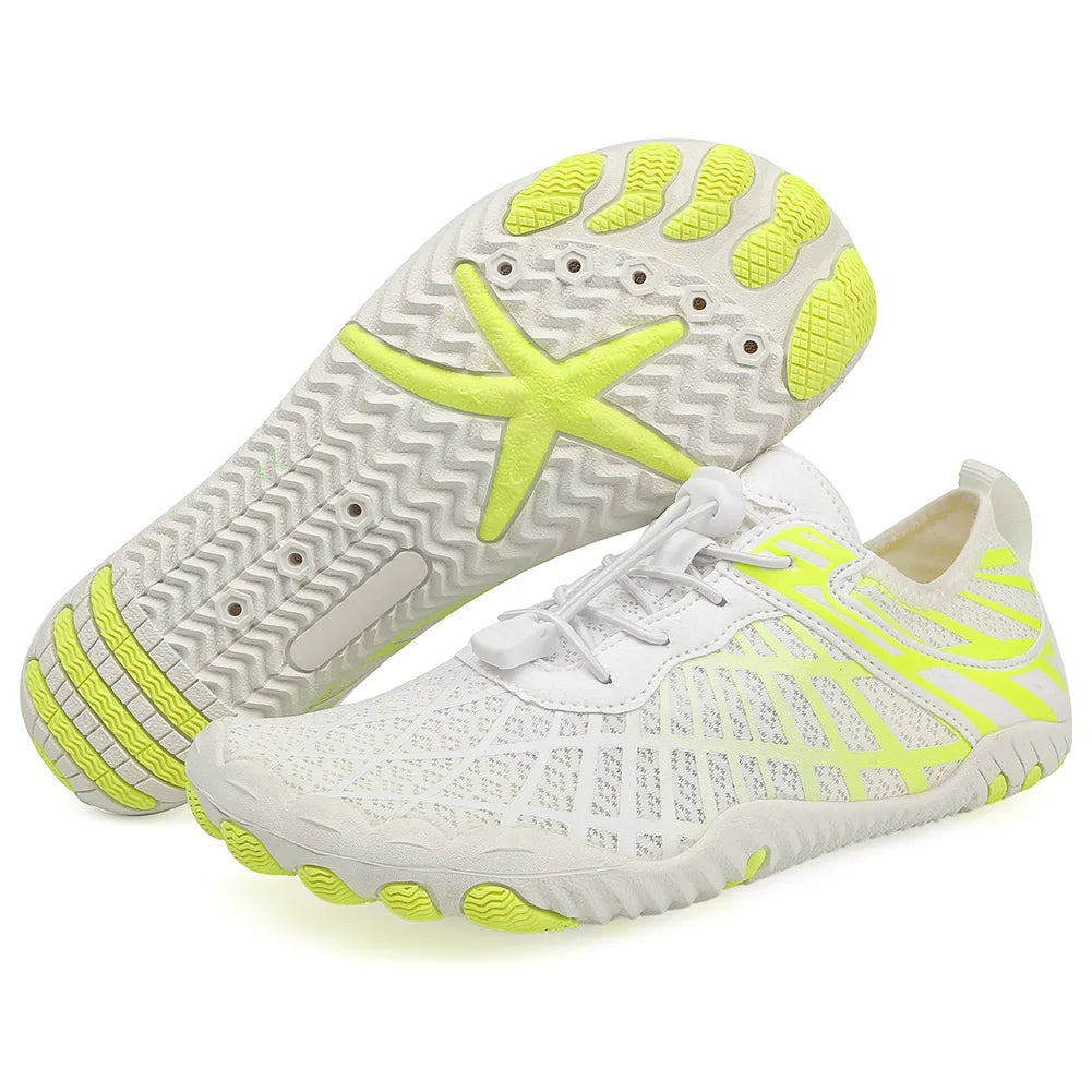 Sneldrogende Waterschoenen Dames Heren Ademend Mesh Anti-Slip Zool Zwemmen Strand Surf Yoga Watersport