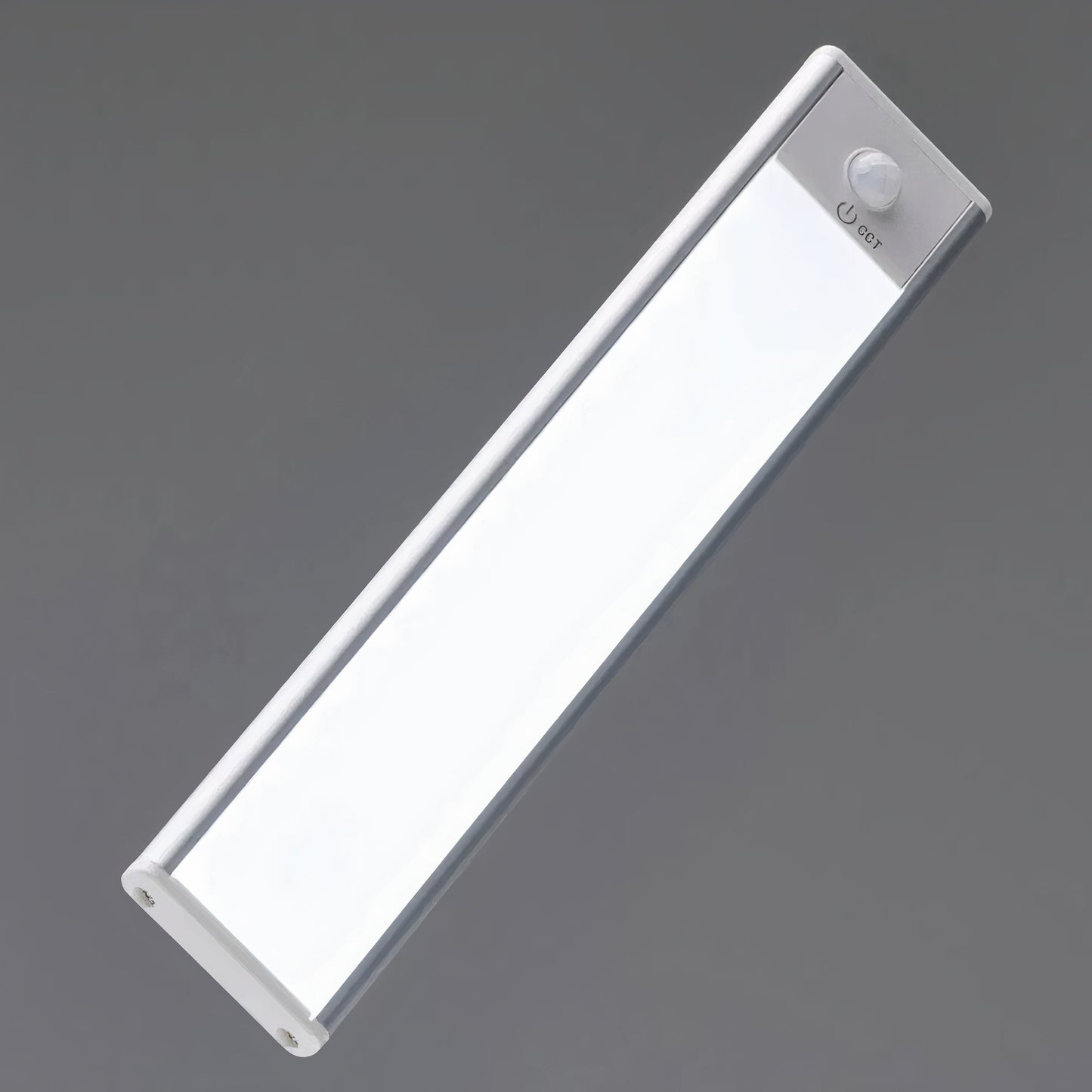 Oplaadbare LED Sensor Kastverlichting 20cm Dimbaar Bewegingssensor Nachtlamp Kast Zwart Zilver Draadloos