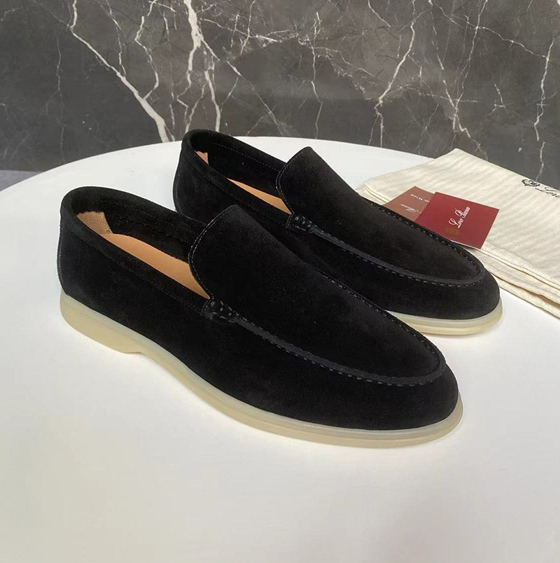 Heren Loafers Suède Comfortabele Casual Schoenen