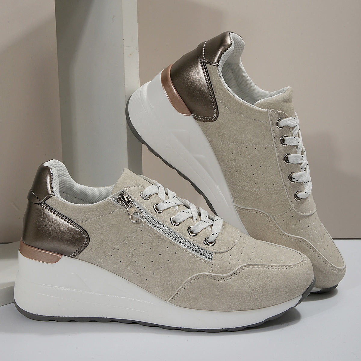 Dames Wandelschoenen Comfortabel met Steun en Demping