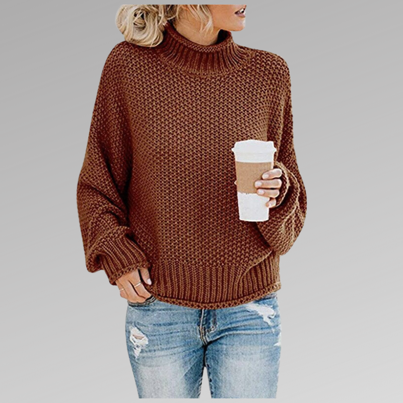Dames Sweater Zacht Knit Classic Model Comfortabel