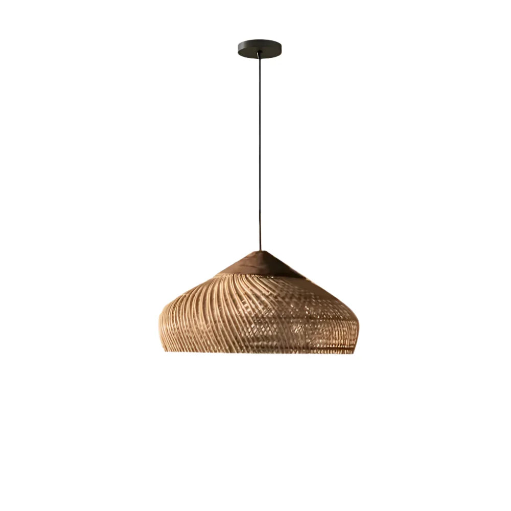 Hanglamp Rattan Bamboe Handgevlochten Bohemian Retro E27 Ø40 Ø60 Eetkamer