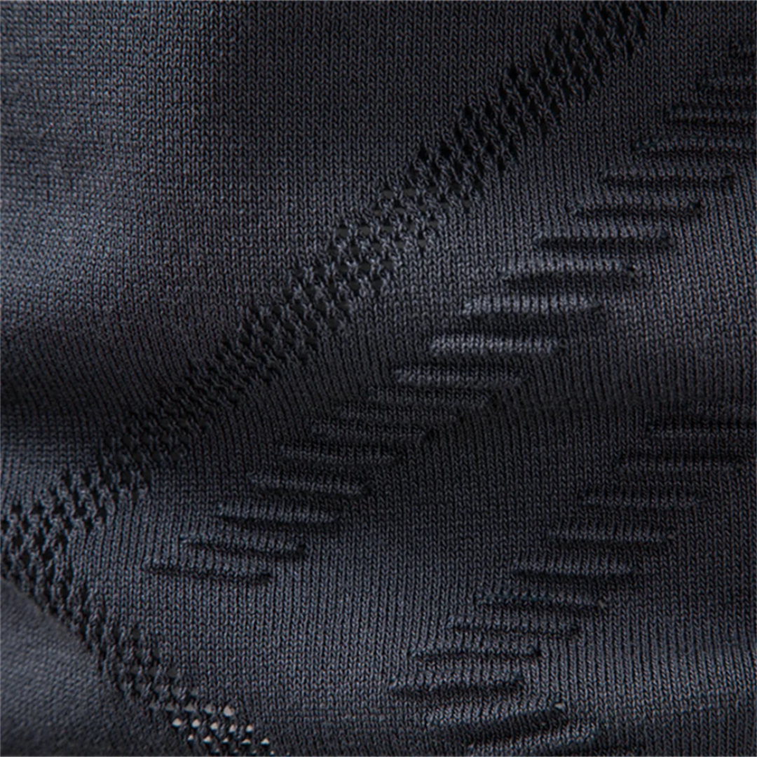 Heren Polo Shirt Gebreid met Subtiele Structuur