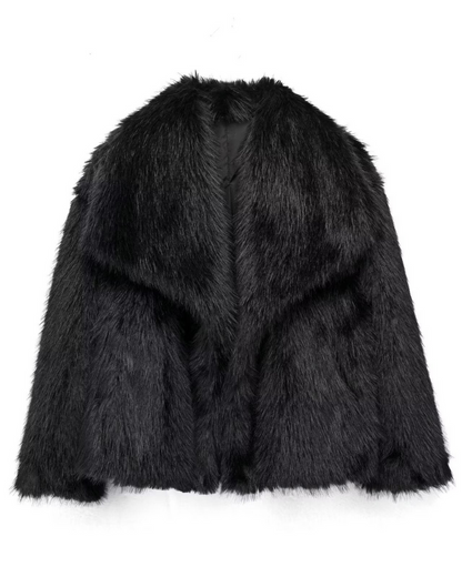 Bontjas Warm Damescoat Luxe Kwaliteit