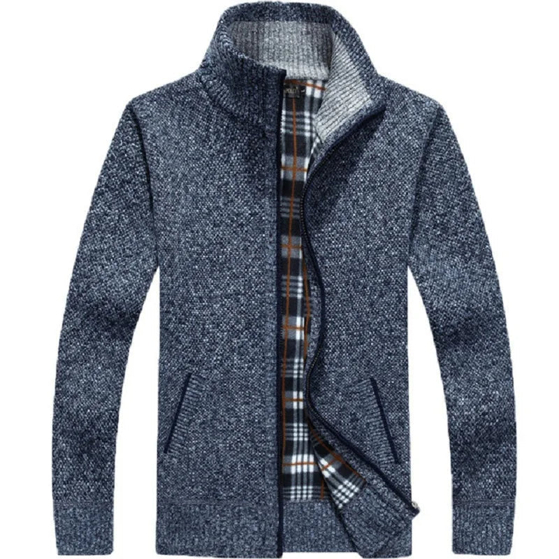 Dik Wintervest Met Rits en Kap Voor Heren en Dames
