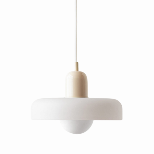 Verstelbare Glazen Hanglamp met Bauhaus-Design – Eetkamer en Woonkamer Verlichting