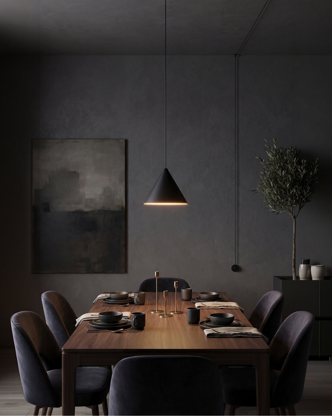 Stella hanglamp – aluminium geometrisch design met verstelbare kabellengte en LED-verlichting