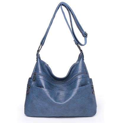 Leren Dames Tas Zwart Stijlvolle Handtas