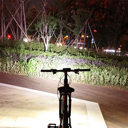 Fietsverlichting LED Voorlicht 900 Lumen Oplaadbaar Zwart Waterdicht Breed Verlichtingsveld Veilig Fietsen