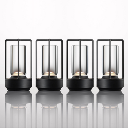 Oplaadbare Tafellamp met Touch-bediening en USB-poort - Scandinavische Stijl