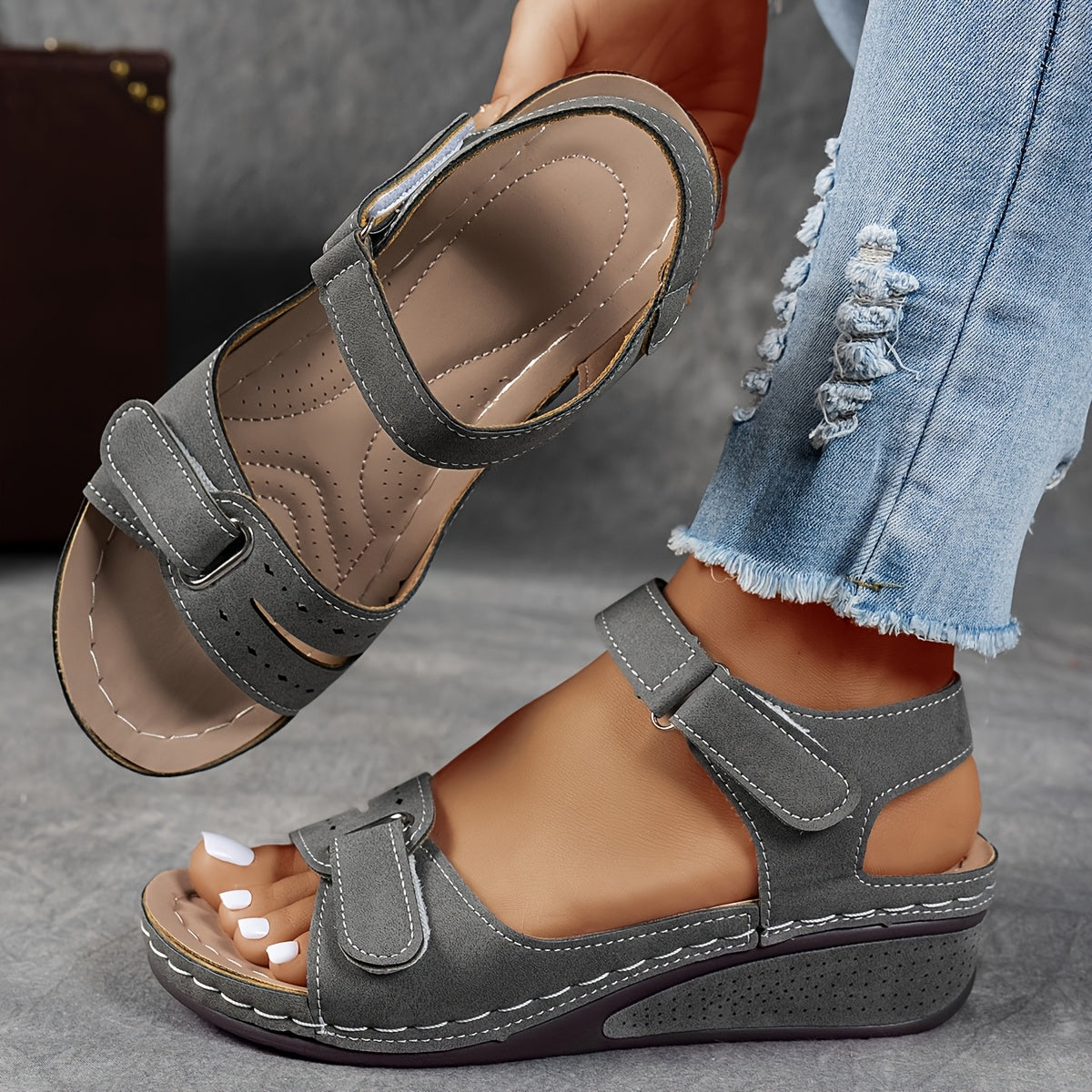 Dames Sandalen Verstelbaar Comfortabel