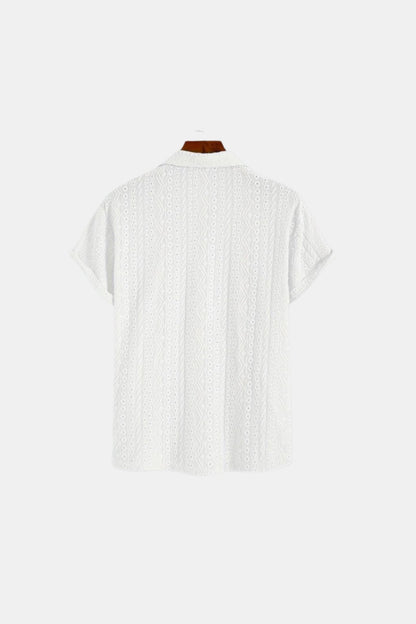 Luchtige Zomer Shirt Korte Mouwen voor Vrouw