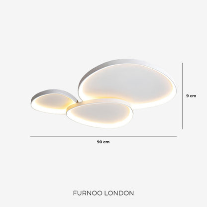 Pinnacle LED Plafondlamp – Minimalistische Moderne Plafondverlichting met Subtiele Verfijning