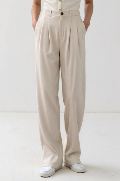 Damesrokbroek Plissé Zwart Elegant Rokstijl