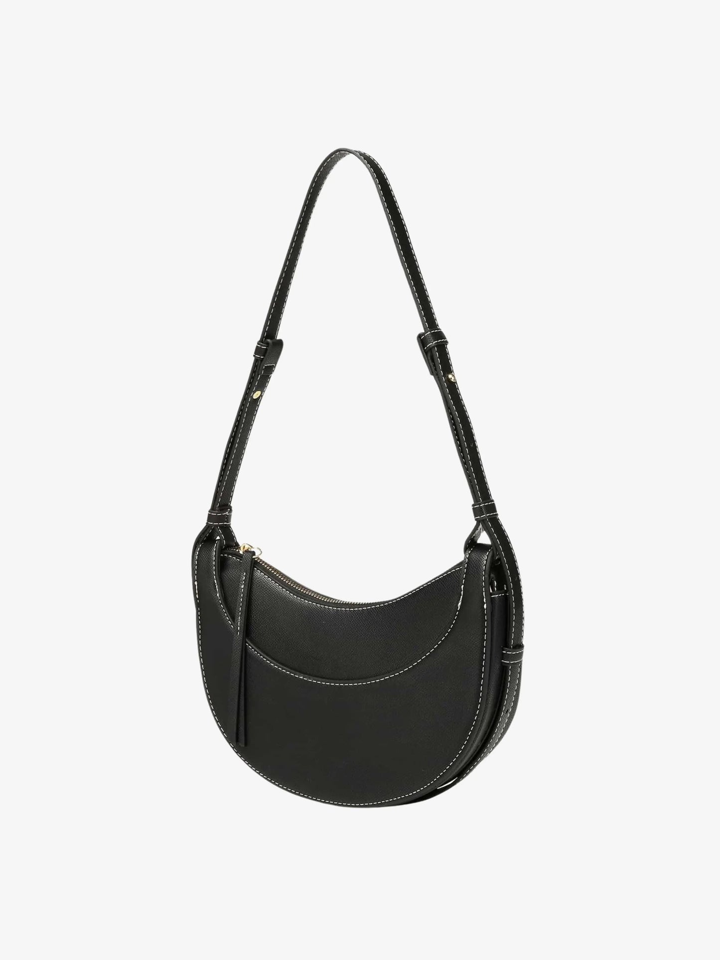Kwastje Crossbody-Tas met Verstelbare Schouderriem