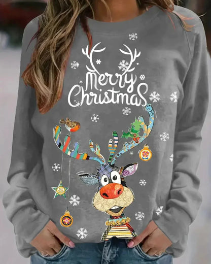 Kersttrui Warm Rood Groen Glans