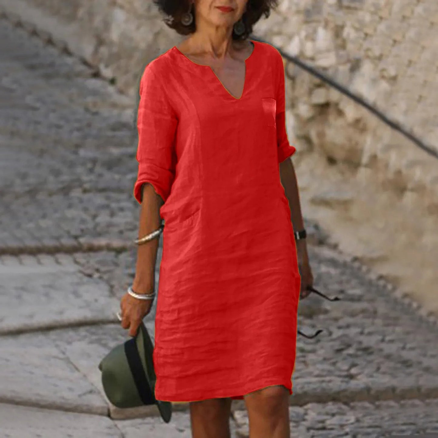 Elegante Damesjurk Rona – Luchtige Zomerjurk