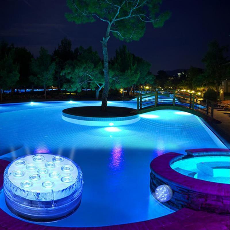 Onderwaterlamp met Afstandsbediening 13 LED's Waterproof Zwembadverlichting