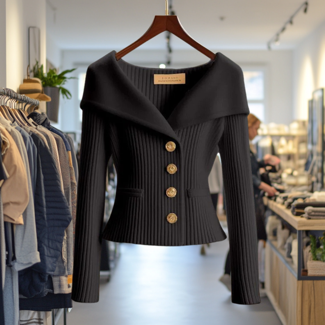 Dames Gebreid Vest Stijl
