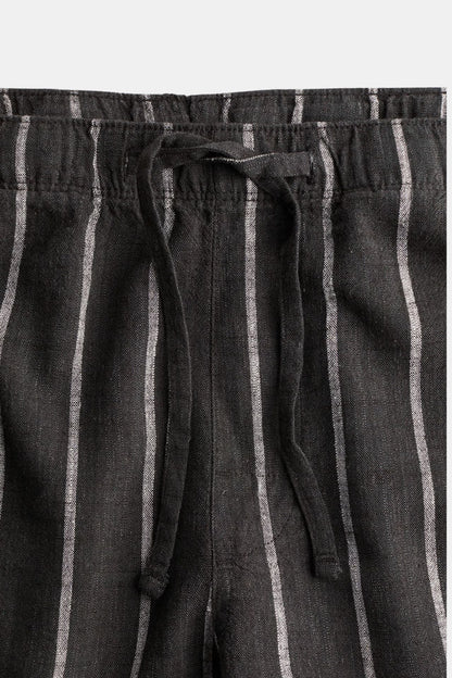 Heren Loungebroek Streepjes Old Money Stijl Meerdere Kleuren → Heren Loungebroek Streepjes Casual Old Money Stijl