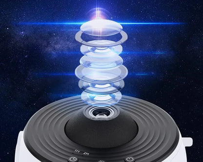 Galaxyprojectie Sterrenhemel Projector met Verwisselbare Schijven – Ruimtevisualisatie voor Kinderen en Volwassenen