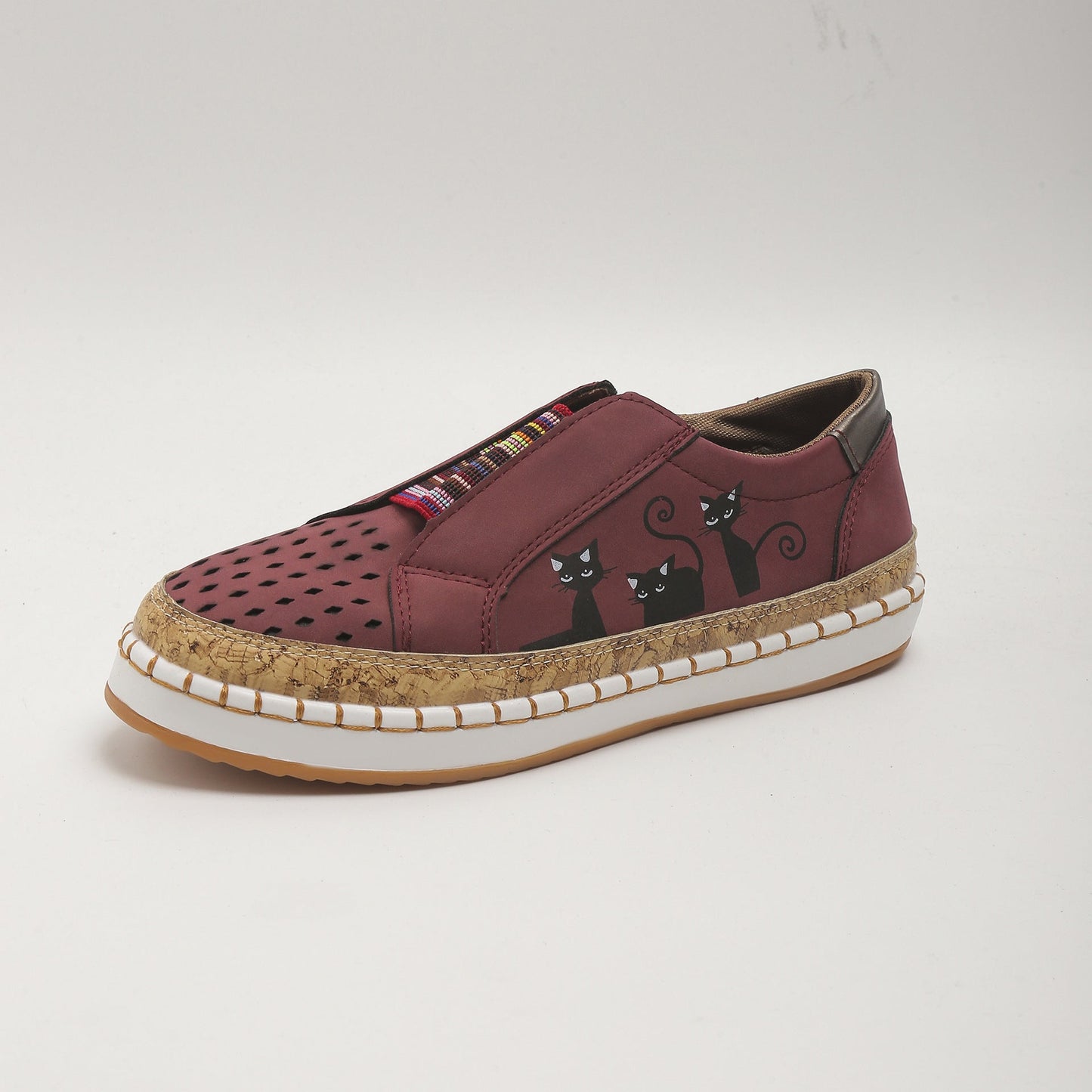 Platte Schoenen voor Dagelijks Gebruik Retro Stijl Casual