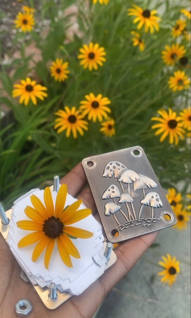 Mini Bloempers Compacte Botanische Herbarium Pers Draagbaar Bloemen Drogen Handwerk Tool Bladeren Persen Natuurbewaartool