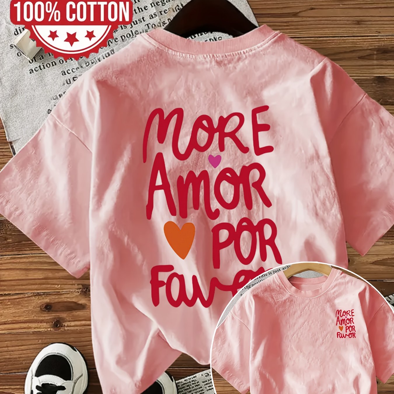 Dames T-shirt Katoen Comfortabele Pasvorm