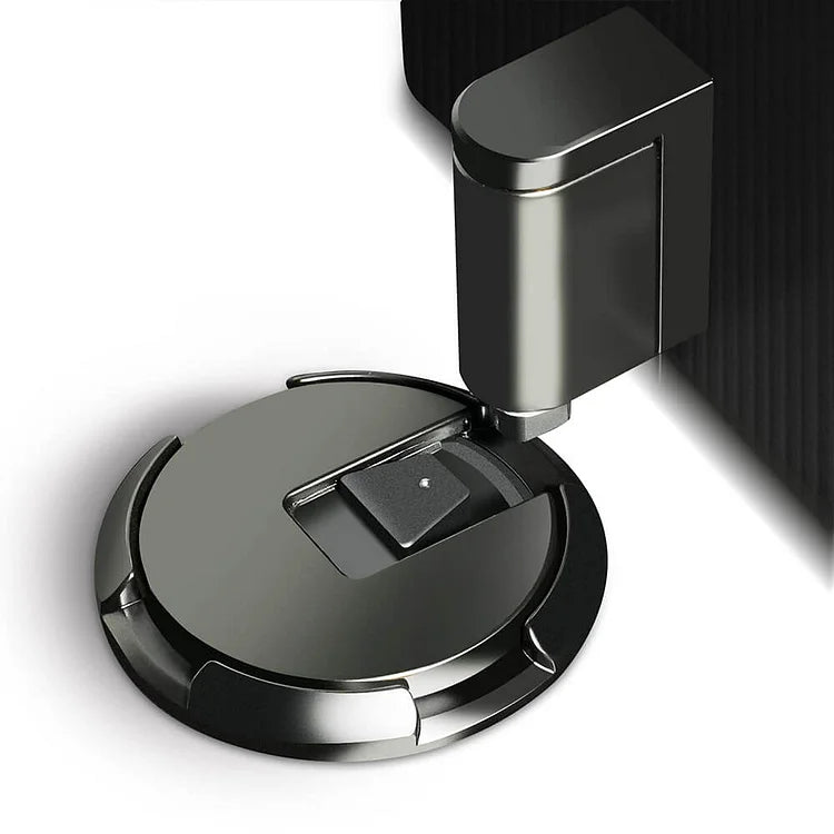 Deurstopper Vloer Push Lock Zinklegering Mechanisch RVS Design