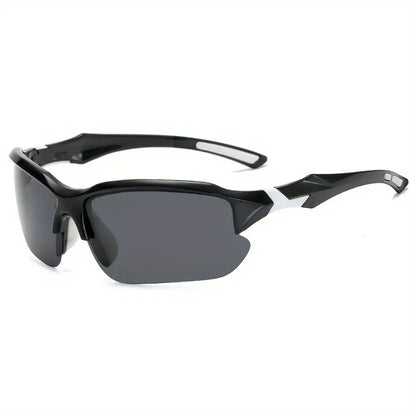 Sportieve Zonnebril met Gepolariseerde Glazen voor Fietsen en Hardlopen Zomer 2025 - UV-Bescherming Lichtgewicht Frame Unisex Outdoor Sport Eyewear